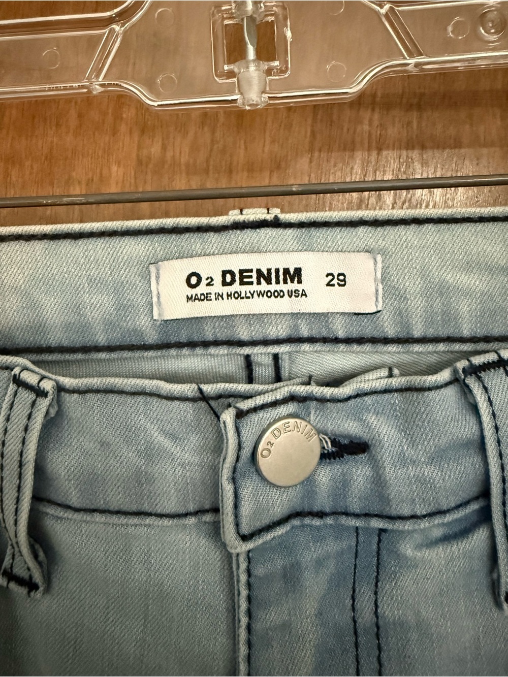 O2 Denim Super Flare Jeans - Picture 2 of 4